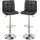 Latitude Run® Faux Leather Bar Stool Counter Height Chairs ...